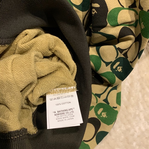 Bape A Bathing Ape Dinosaur Shark Hoodie - Picture 6 of 8